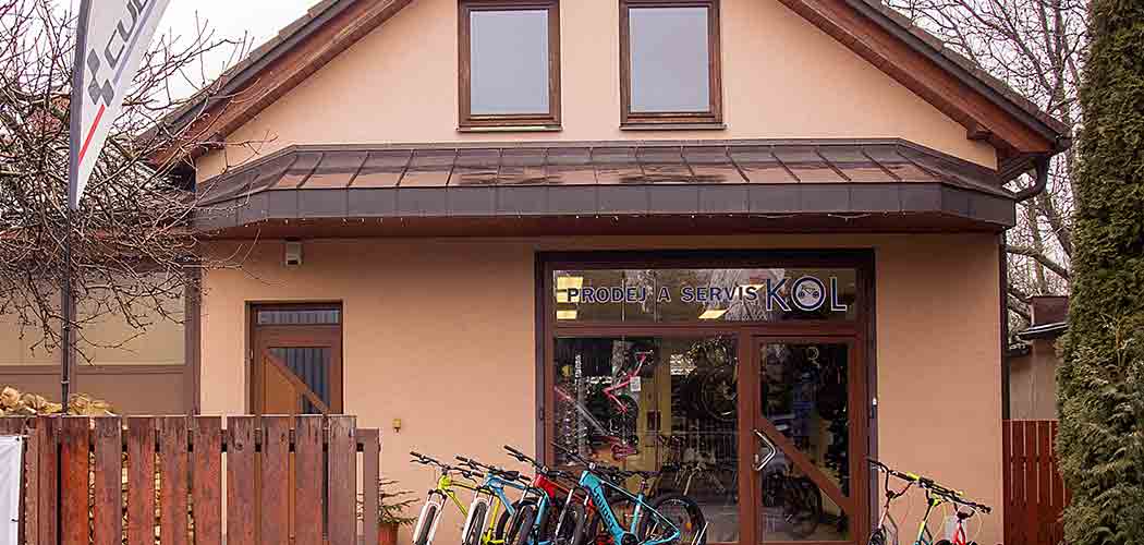 Prodejna jízdních kol v Chrudimi